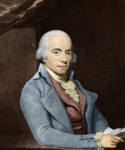 Muzio Clementi (1752-1832), イタリアのピアニスト、作曲家 作： Unknown artist