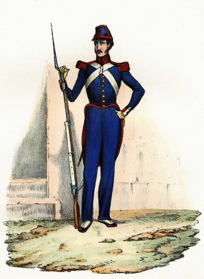 アルジェの国民衛兵またはアフリカ民兵は、1830年にフランスのアフリカ軍のクラウゼル将軍によって、都市の秩序を確保するために創設されました。Storia d