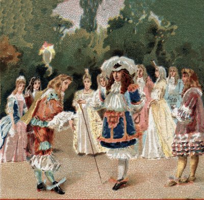 ニコラ・フーケ（1615-1680）は、ルイ14世を「ル・ロワ・ソレイユ（ソレイユ王、ルイ大帝）」として迎えた。 作： Unknown artist