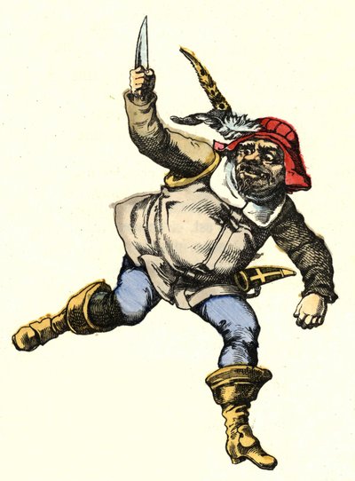 オーガ。シャルル・ペローの「Le Pepetit Poucet」という物語の挿絵 作： Unknown artist