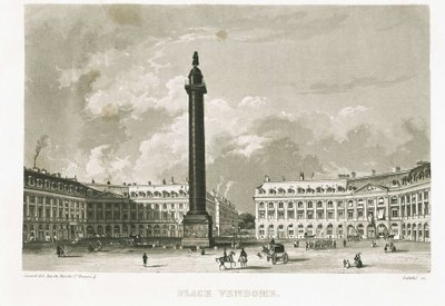 Pariisi. Place Vendôme 作： Unknown artist