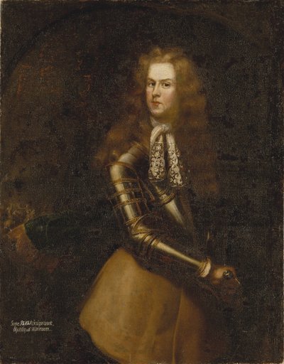 Philippe Christophe Comte de Kœnigsmark（ハノーファー宮廷の騎兵将校） - Portrait of Count Philipp Christoph von Koenigsmarck (1665-1694), Anonymous .油彩・キャンバスサイズ : 150,5x121 cmストックホルム国立博物館 作： Unknown artist