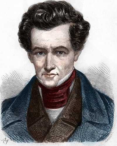 Portrait Armand Carrel (1800-1836) フランスのジャーナリスト。 作： Unknown artist