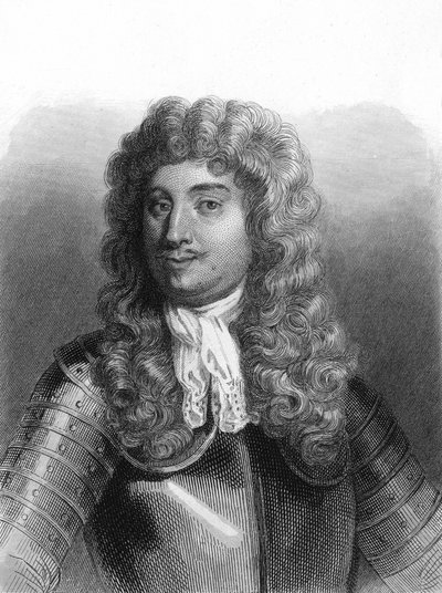 フランスの船乗り、デュケイン侯爵アブラハム（1610-1688）の肖像-ラヴァレの『フランス史』に掲載、エングレーヴィング、SD。 作： Unknown artist