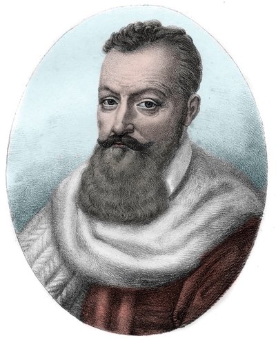 Portrait of Achilles de Harlay first president of parliament of Paris - Portrait of Achilles de Harlay, Comte de Beaumont Magistrat français premier président du Parlement (1536 - 1619) - 。 作： Unknown artist