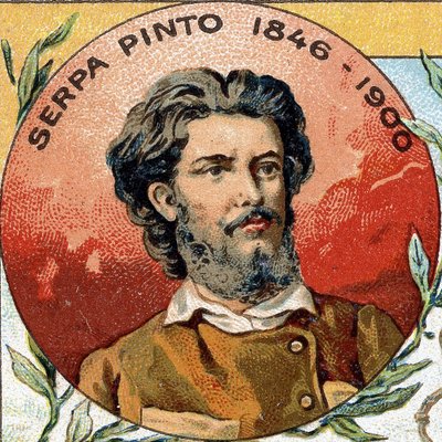 アレクサンダー・アルベルト・ダ・ローシャ・セルパ・ピントの肖像。ポルトガルの探検家（1846年～1900年）。 作： Unknown artist