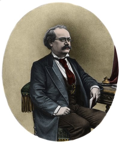 Alexandre Charles Lecocq (1832 -1918), フランスの作曲家の肖像 - Alexandre Charles Lecocq (1832 -1918), フランスの作曲家の肖像 作： Unknown artist