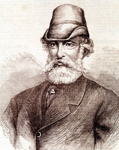 アルフレッド・クルップ（1812-1887）の肖像 作： Unknown artist