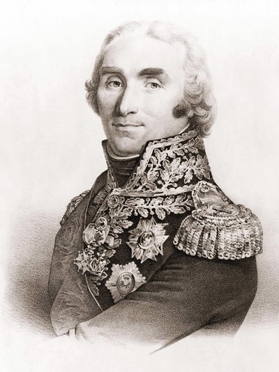 フランスの元帥、アンドレ・マセナ（1756～1817）の肖像。 作： Unknown artist