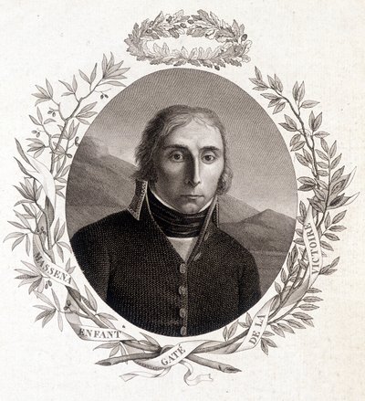 アンドレ・マセナ（1756-1817）の肖像「勝利の子門」、フランスの牧童 作： Unknown artist