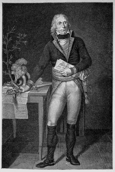 フランスの牧童であったアンドレ・マセナ（1756-1817）の肖像。 作： Unknown artist