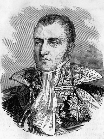 アンヌ・ジャン・マリー・ルネ・サヴァリー（ロヴィゴ公爵）（1774-1833）の肖像。 作： Unknown artist