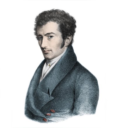アンセルム・ヒュッテンブレンナー（1794-1868）の肖像 オーストリアの作曲家 作： Unknown artist