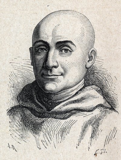 アントワーヌ・クリストフ・ジェル（1736-1801）の肖像 フランスの宗教家。 作： Unknown artist