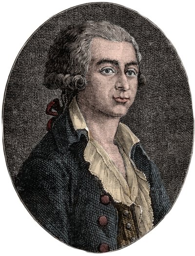アントワーヌ・ジョゼフ・ゴルサスの肖像 （1752-1793）フランスのジャーナリスト、政治家 - Antoine-Joseph Gorsas 作： Unknown artist