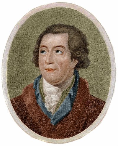 アントワーヌ・ローラン・ド・ラヴォアジエ（フランスの化学者、1743年～1794年）の肖像（Chapmanによる彫版 作： Unknown artist