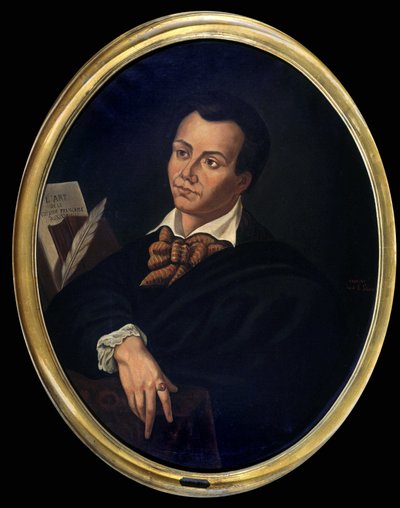 アントナン・カレーム（1783 - 1833）の肖像 料理人 - 絵画, al.エスコフィエ財団 作： Unknown artist