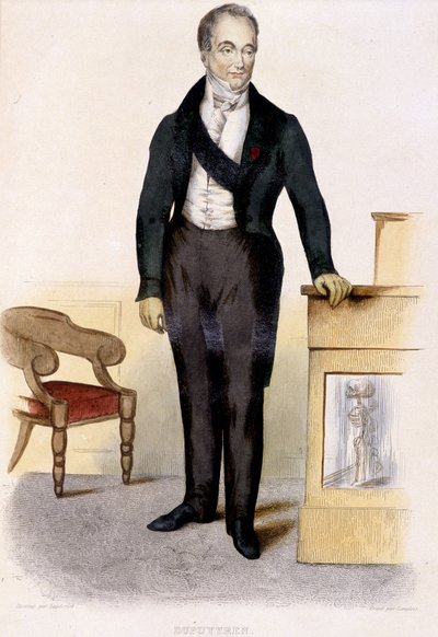 フランスの外科医ギヨーム・デュピュイトレン男爵（1777-1835）の肖像。 作： Unknown artist