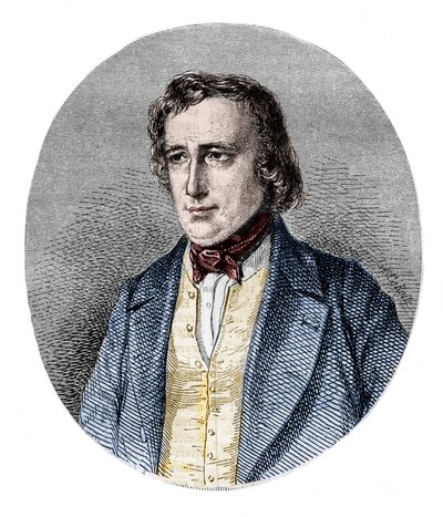 フランスの劇作家・慈善家であるテイラー男爵（Isidore Justin Severin Taylor, dit）（1789-1879）の肖像。 作： Unknown artist