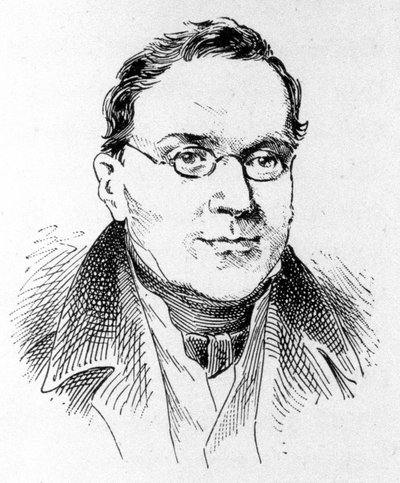 カール・ツェルニー（1791〜1857）の肖像。ウィーンのピアニスト、作曲家。 作： Unknown artist