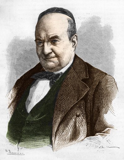 Charles Augustin Sainte Beuve (1804 - 1869) (Sainte-Beuve)のポートレート。作家、ジャーナリスト、文芸批評家として活躍した。 作： Unknown artist