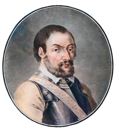 フランスの軍人、シュヴァリエ・ド・バイヤール（バイヤール伯爵ピエール・テライユ）（1475-1524）の肖像。 作： Unknown artist