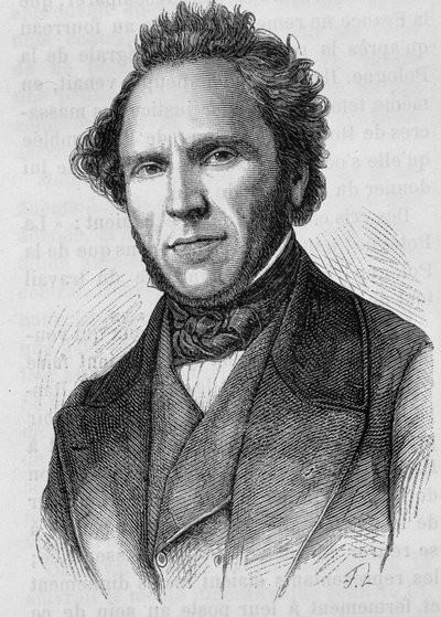 クロード・アンタイム・コルボン（1808年〜1891年）の肖像。19世紀末、H.Martinの「Histoire de France」に掲載された版画。 作： Unknown artist