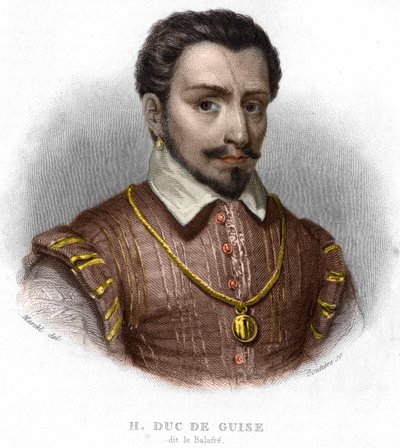 ギーズ公の肖像フランソワ・ド・ロレーヌ（オーマル公爵、第2代ギーズ公爵） フランスの中将（1519年～1563年 作： Unknown artist