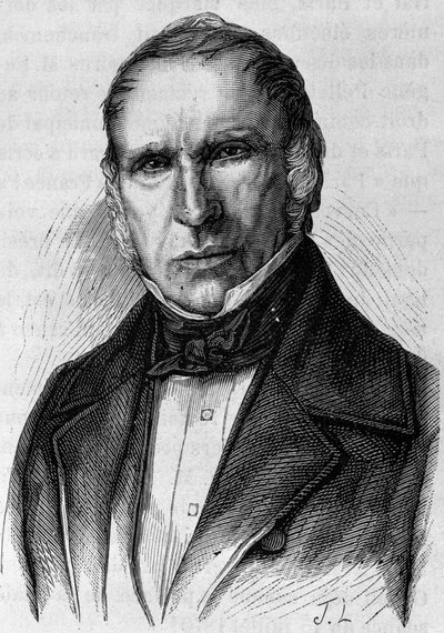 デュパン・アイネ（1783-1865）の肖像。19世紀末のH.Martin著「Histoire de France」に掲載された版画。 作： Unknown artist