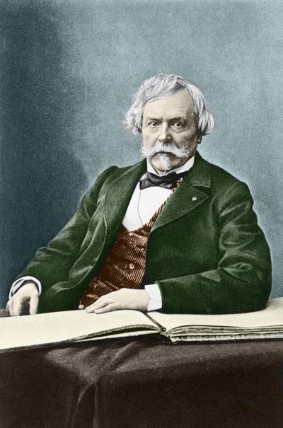 Edmond Huot de Goncourt (1822 - 1896) フランスの歴史家・作家の肖像。 作： Unknown artist