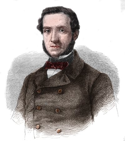 Edouard Drouyn de Lhuys (1805-1881) フランスの外交官・政治家の肖像 作： Unknown artist