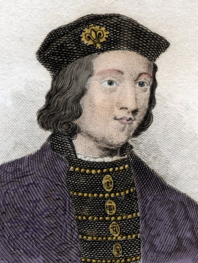 イングランド王エドワード4世（1442〜1483）の肖像。 作： Unknown artist