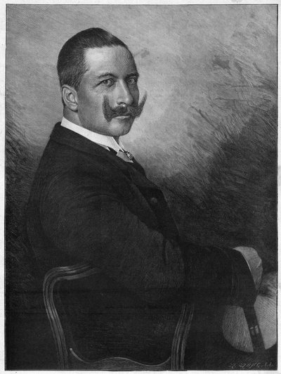 皇帝ウィリアム2世（1859-1941）（カイザー・ウィルヘルム2世 ドイツ皇帝・プロイセン王）の肖像 1899年 作： Unknown artist