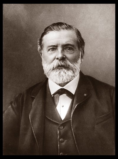 エティエンヌ＝ジュール・マレイ（1830-1904）の肖像。英国の科学者・年代写真家で、血圧計を発明し、写真と映画の先駆者。Photo by Nadar, Paul (1856-1939). 作： Unknown artist