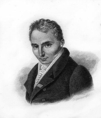 フランスの作曲家、フェルディナン・ヘロルド（1791-1833）の肖像 - 19世紀のエングレービング 作： Unknown artist