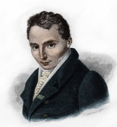 フランスの作曲家、フェルディナン・エロルド（1791～1833）の肖像。 作： Unknown artist