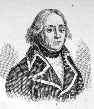 ヴァルミー公フランソワ・クリストフ・ケレルマン（1735～1820年）の肖像。 作： Unknown artist