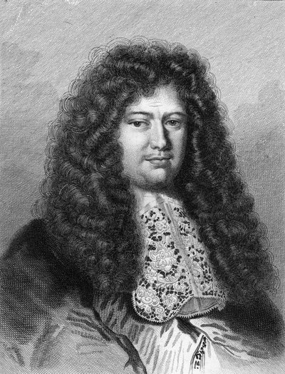 フランスの政治家、フランソワ・ミシェル・ル・テリエ（ルーヴォワ侯爵）の肖像（1639～1691年） - ラヴァレの『フランス史』に掲載、エングレーヴィング、sd. 作： Unknown artist