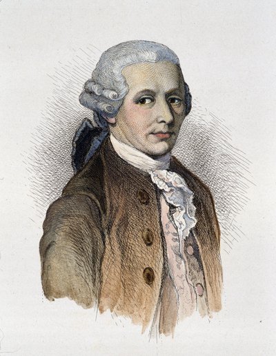 作曲家フランツ・ヨーゼフ・ハイドン（1732-1809）の肖像 - エングレービング 作： Unknown artist