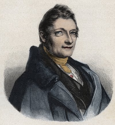フランツ・クサバー・ガベルスベルガー（1789-1849）の肖像 イギリスの発明家 作： Unknown artist