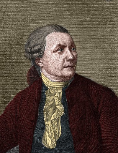 Friedrich Gottlieb KLOPSTOCK（1724-1803）ドイツの詩人の肖像。 作： Unknown artist