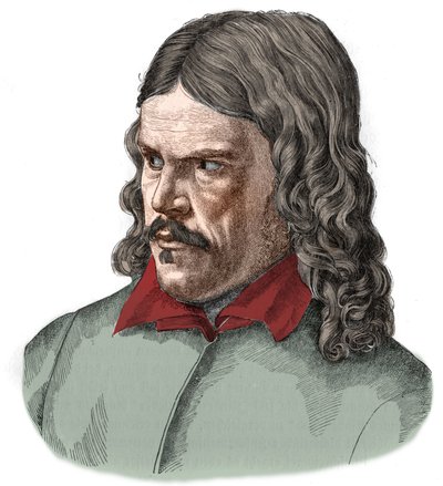 フリードリヒ・ルッカートの肖像 詩人であり、ドイツの東洋主義翻訳者（1788-1866）。 作： Unknown artist