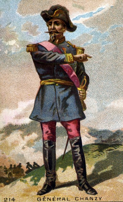 チャンジー将軍（1823～1883）の肖像 19世紀末のクロモリトグラフ。 作： Unknown artist