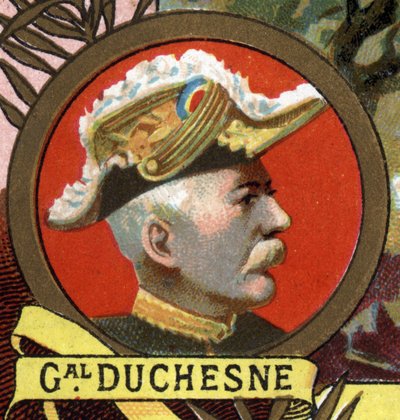 ジャック・シャルル・レネ・アシール・デュケーヌ将軍（1837-1918）の肖像。 作： Unknown artist