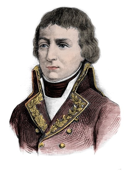 レオナルド・マチュラン・デュポット将軍の肖像 1769年～1797年 作： Unknown artist