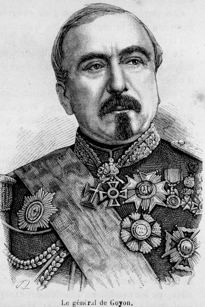 ド・ゴヨン将軍の肖像 作： Unknown artist