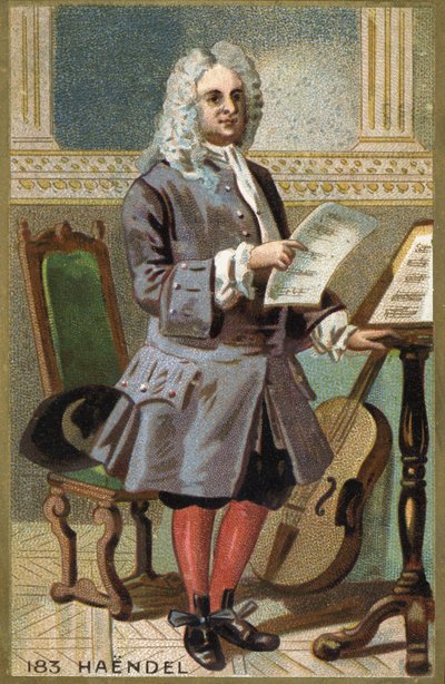 ジョージ・フリードリッヒ・ヘンデル（Georg Friedrich Handel）の肖像 作： Unknown artist