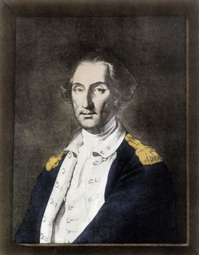 ジョージ・ワシントン（1732-1799）の肖像 作： Unknown artist
