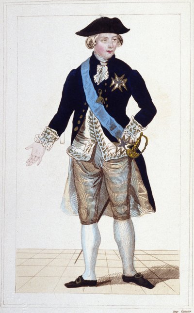 ラ・ファイエット侯爵ジルベール・モティエ（1757-1834）の肖像。 作： Unknown artist