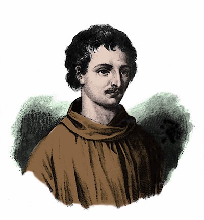 ジョルダーノ・ブルーノ（1548-1600）の肖像 作： Unknown artist